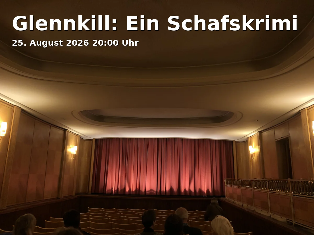 Event: Glennkill: Ein Schafskrimi in Spreeauenpark, Kiekebuscher Allee 3, 03042 Cottbus on 25. August 2026