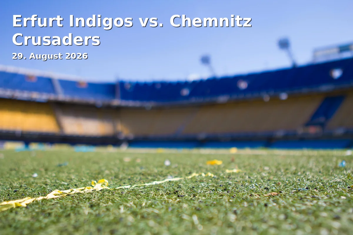 Erfurt Indigos vs. Chemnitz Crusaders