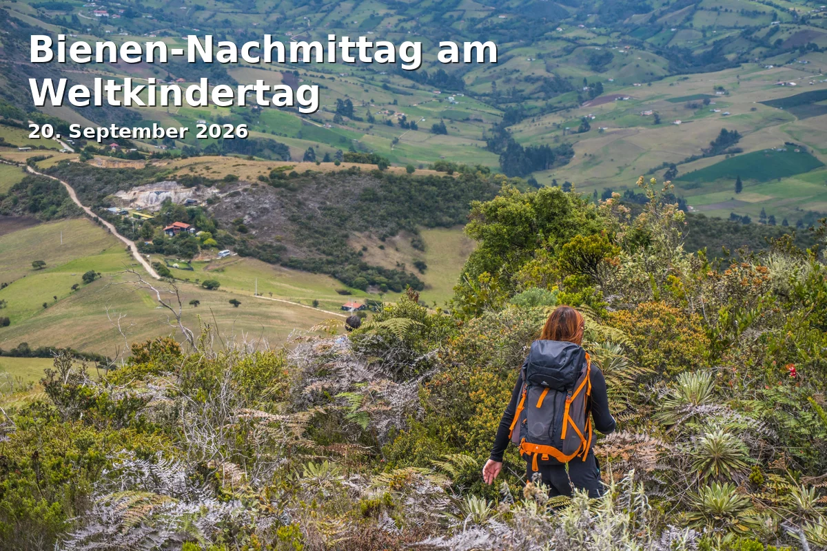 Event: Bienen-Nachmittag am Weltkindertag in Botanischer Garten Augsburg, Dr.-Ziegenspeck-Weg 10, 86161 Augsburg on 20. September 2026