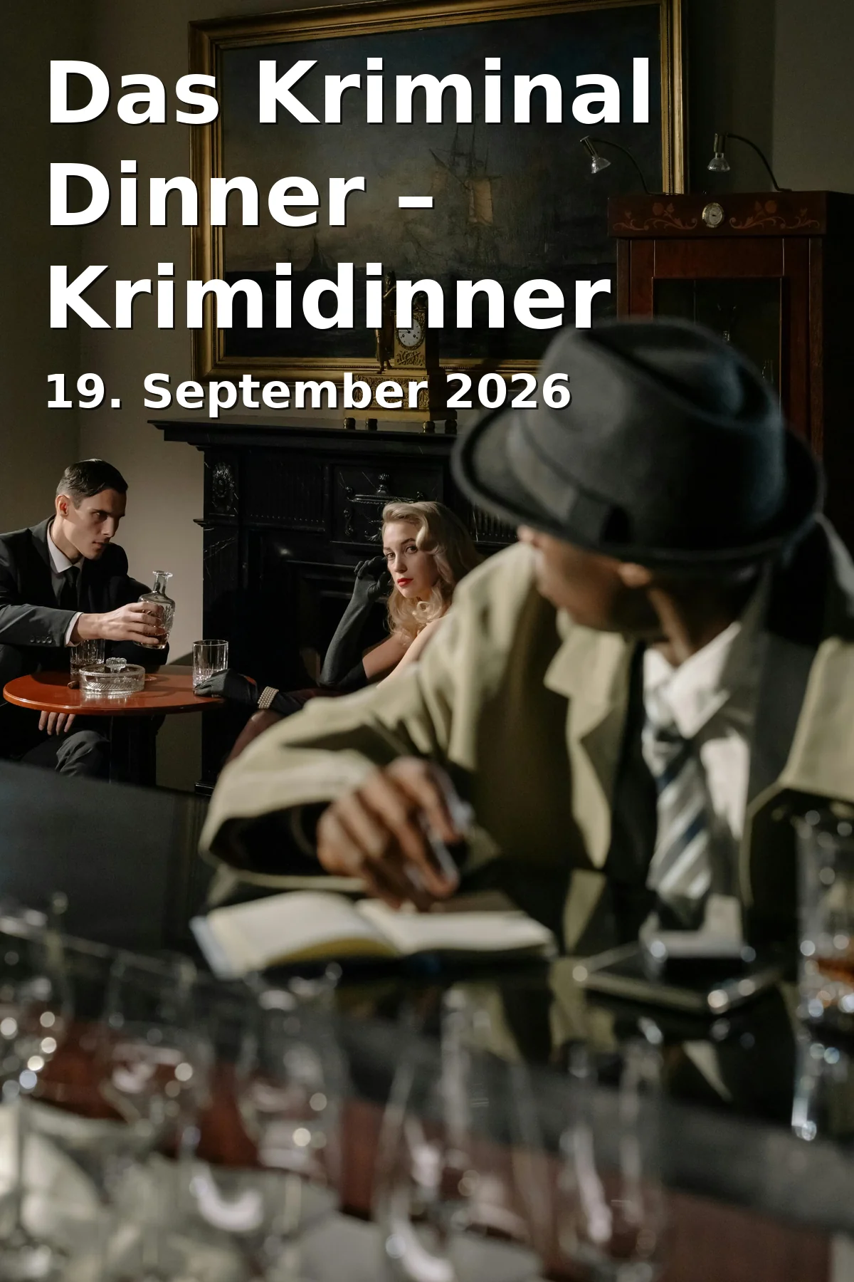 Das Kriminal Dinner – Krimidinner Bis(s) zum letzten Zug