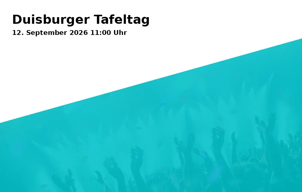 Event: Duisburger Tafeltag in Kuhtor, Obermauerstraße / Ecke Königstraße, 47051 Duisburg on 12. September 2026
