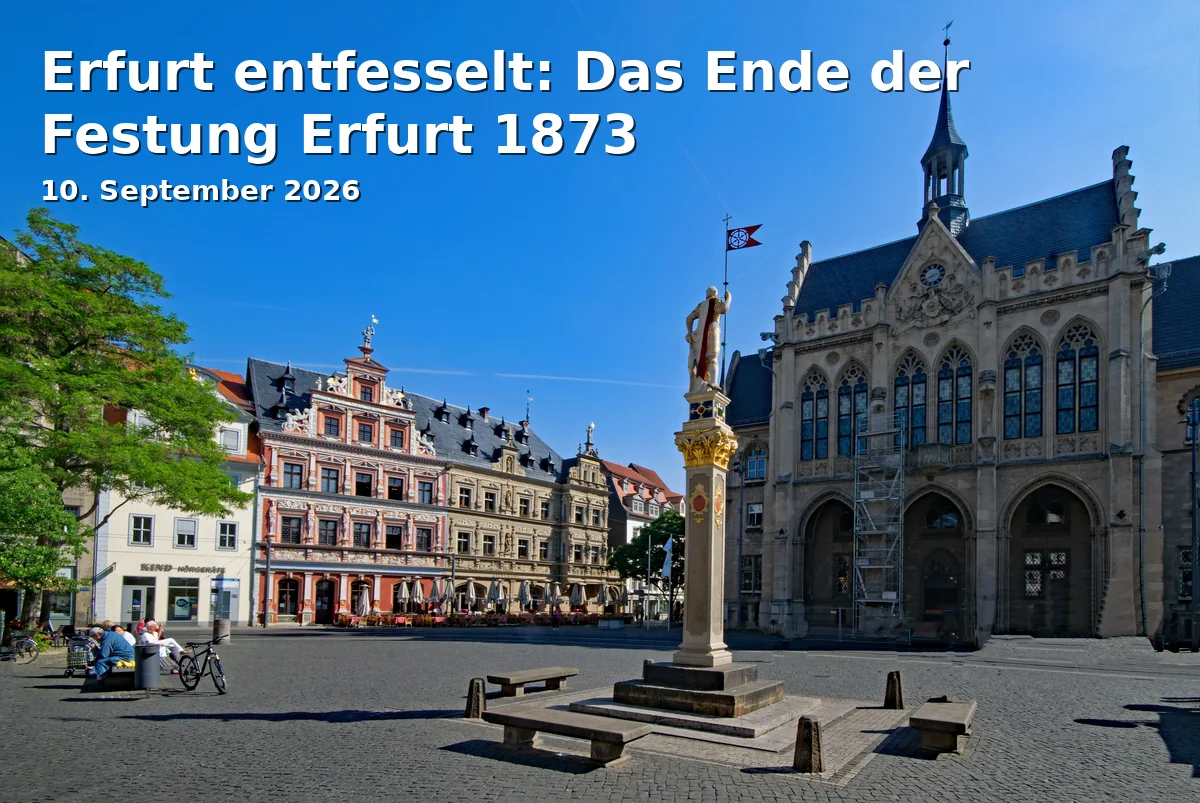Event: Erfurt entfesselt: Das Ende der Festung Erfurt 1873