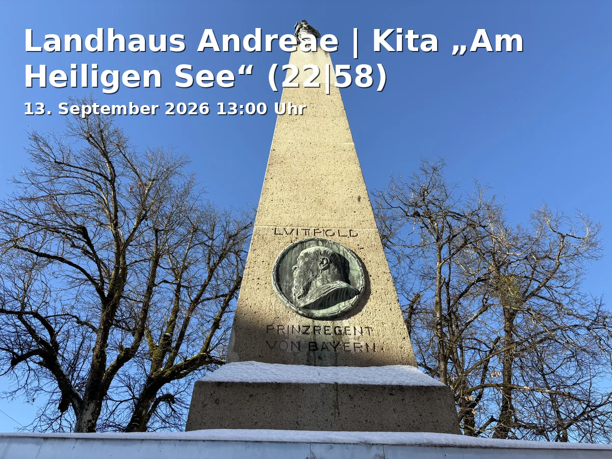 Event: Landhaus Andreae | Kita „Am Heiligen See“ (22|58) in Seestr. 43, 14467 Potsdam on 13. September 2026