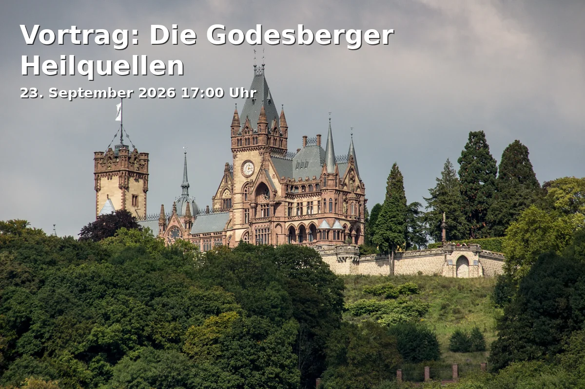 Event: Vortrag: Die Godesberger Heilquellen in Haus an der Redoute, Kurfürstenallee 1a, 53177 Bonn on 23. September 2026