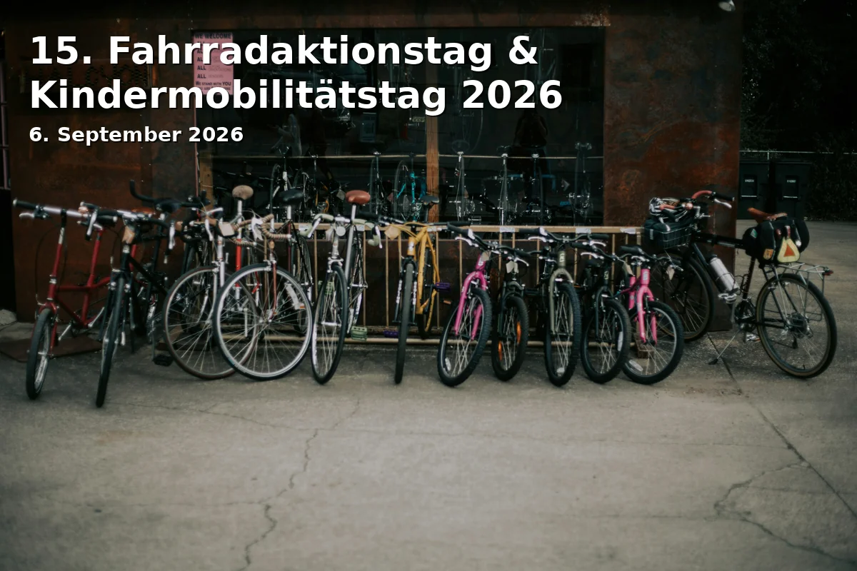 Event: 15. Fahrradaktionstag & Kindermobilitätstag 2026