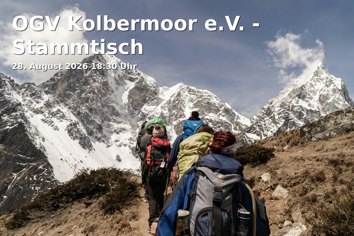 Event: OGV Kolbermoor e.V. - Regulars' Table