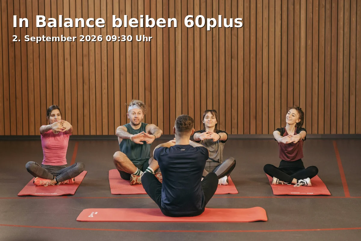 Event: In Balance bleiben 60plus in Praxis Dr. Borgstedt, Obernstr. 1, 33602 Bielefeld on 2. September 2026