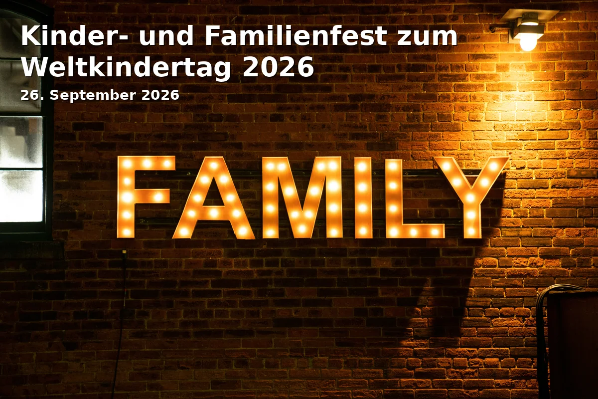 Event: Kinder- und Familienfest zum Weltkindertag 2026 in Luisenplatz Potsdam, Luisenplatz 1, 14467 Potsdam on 26. September 2026