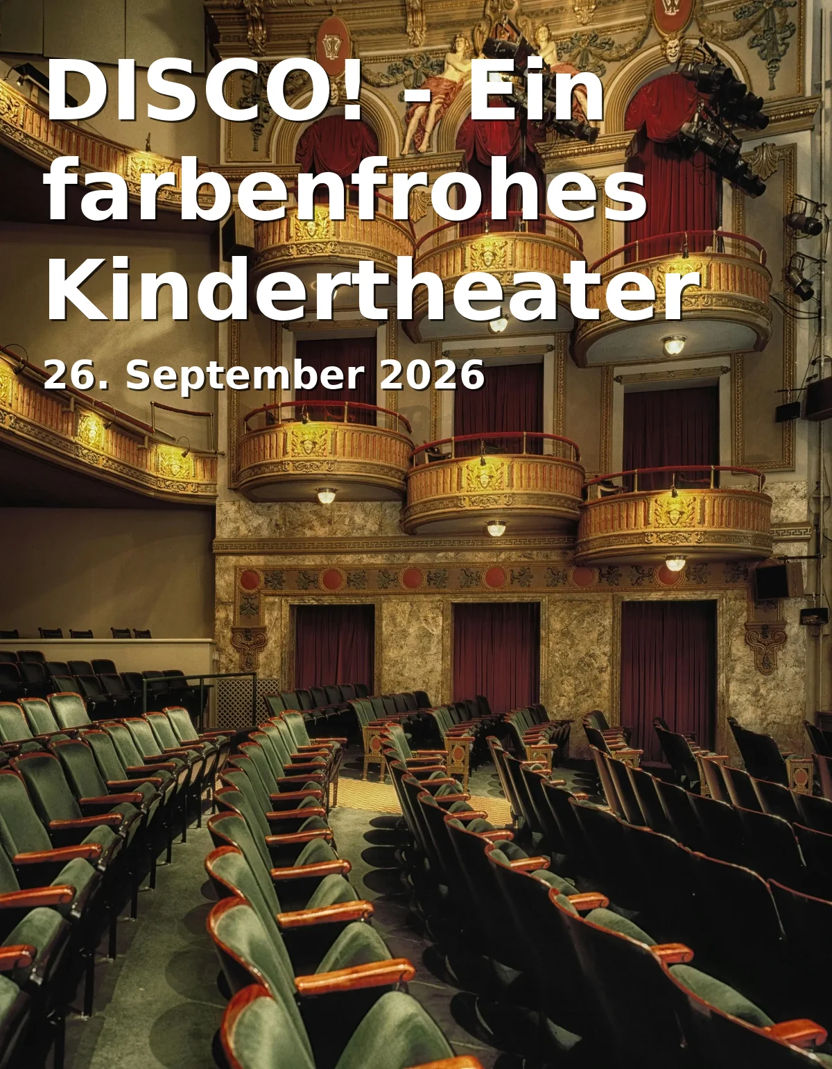 Event: DISCO! - Ein farbenfrohes Kindertheater