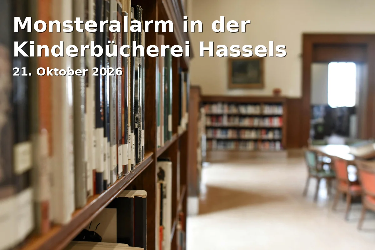 Event: Monsteralarm in der Kinderbücherei Hassels