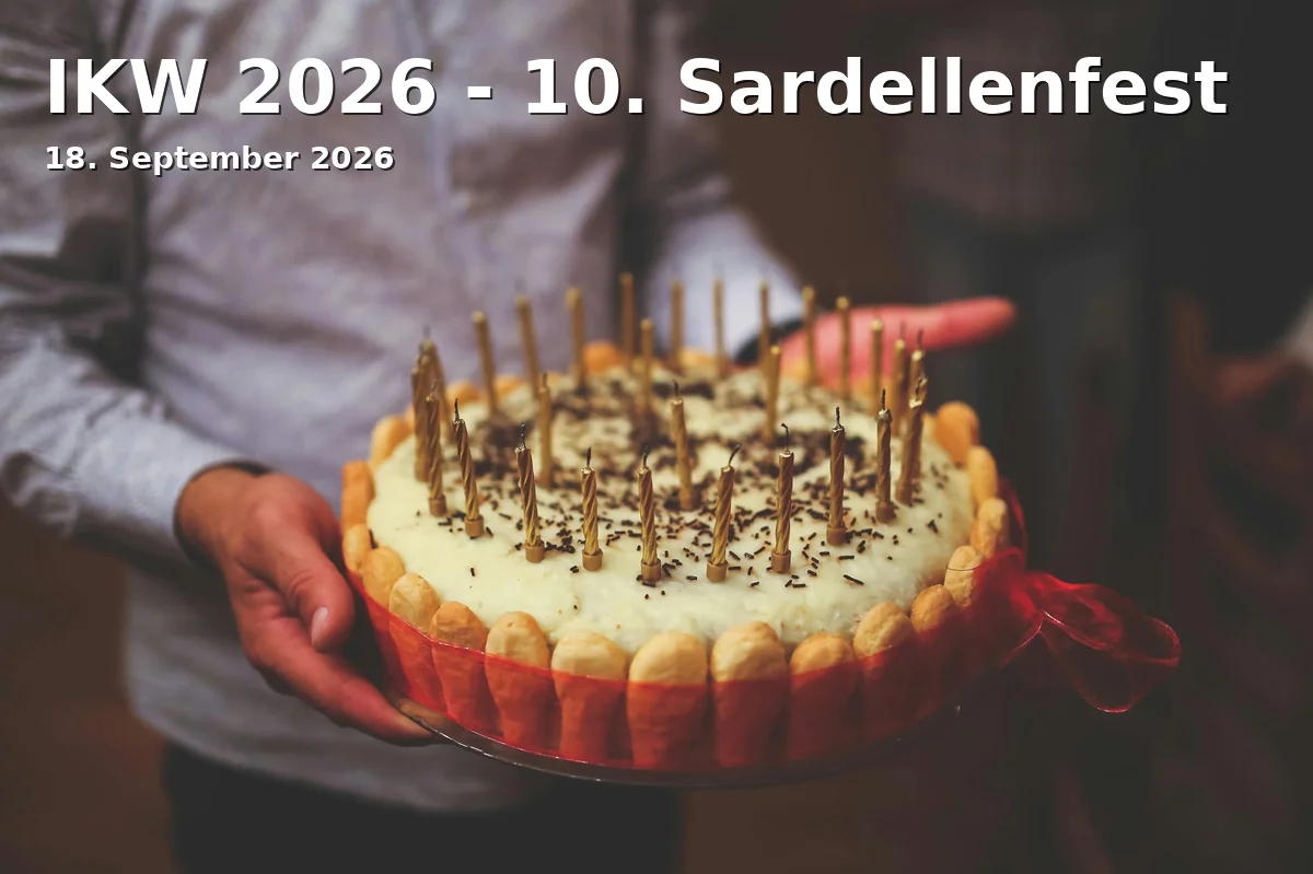 Event: IKW 2026 - 10. Sardellenfest