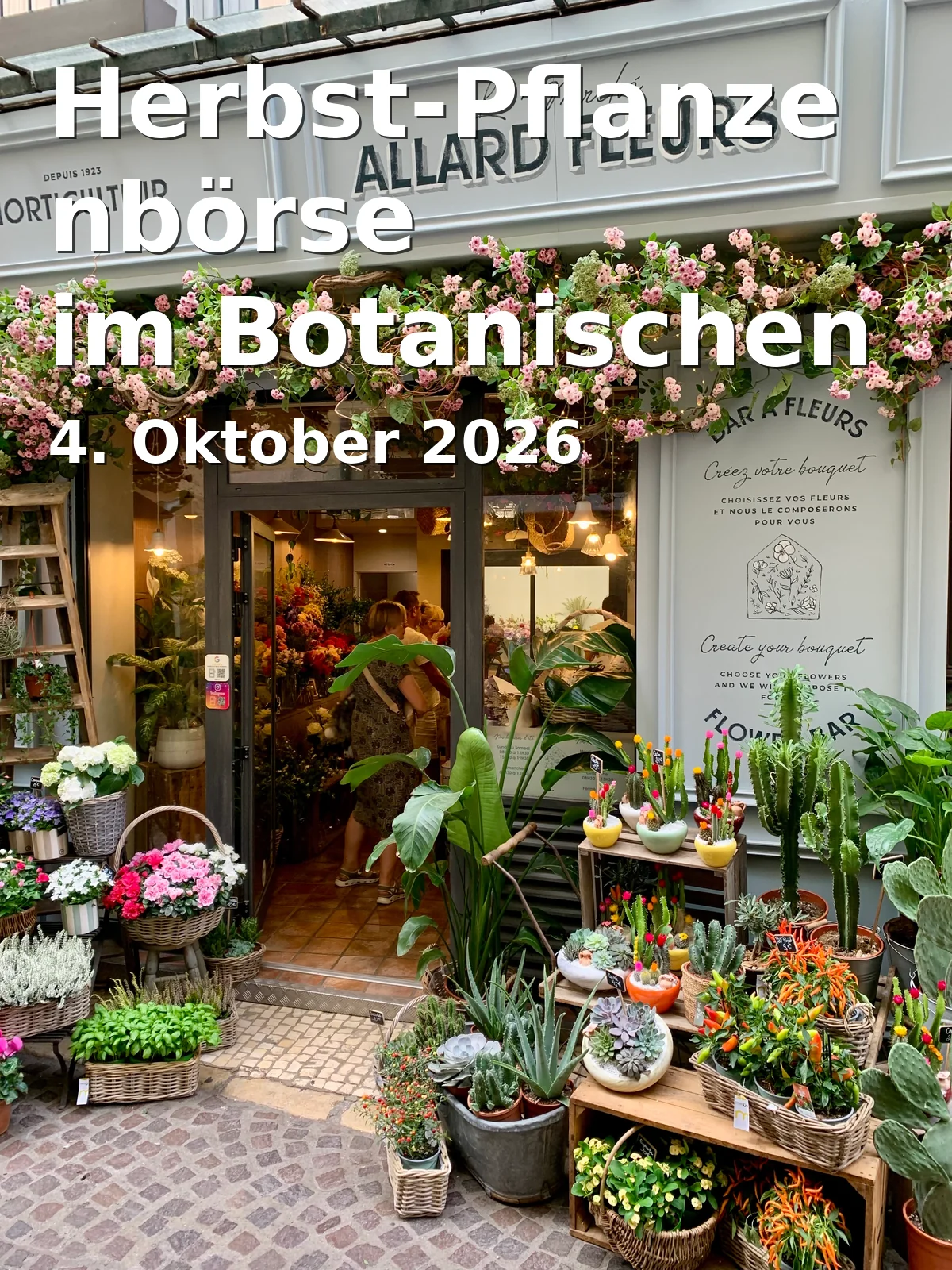 Event: Herbst-Pflanzenbörse im Botanischen Garten
