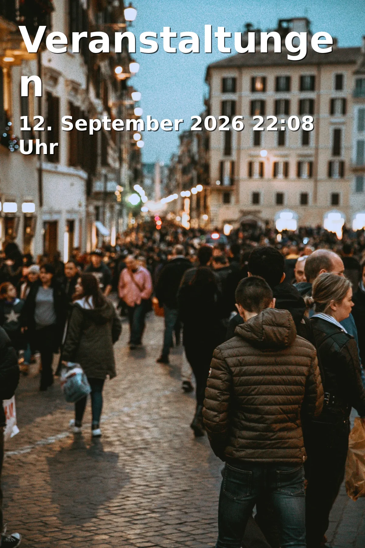Event: Veranstaltungen in Würzburg, Deutschland on 12. September 2026