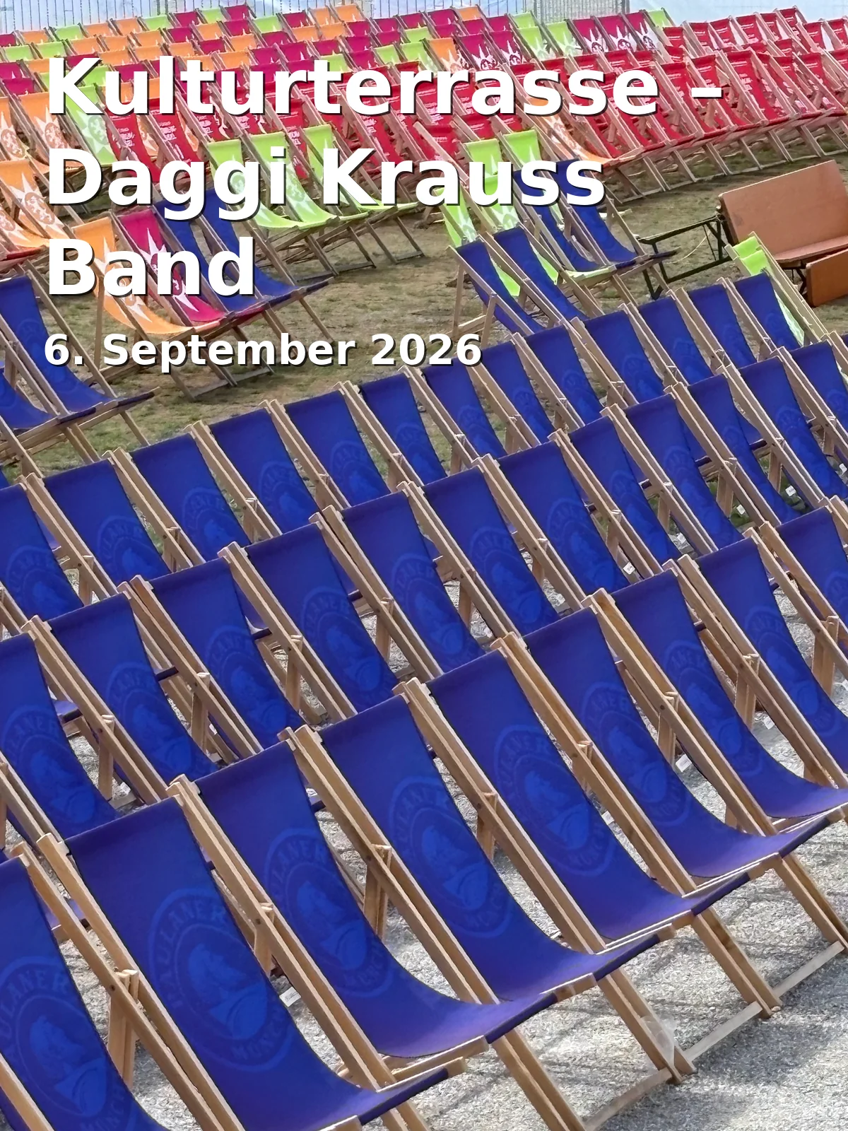 Event: Kulturterrasse – Daggi Krauss Band in Kulturterrasse - Stadthalle Fürth, Rosenstraße 50, 90762 Fürth on 6. September 2026