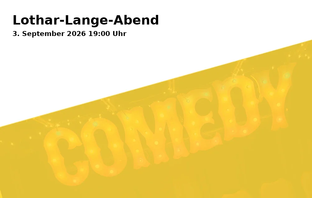 Event: Lothar-Lange-Evening
