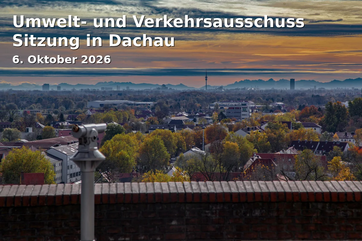Event: Environmental and Transport Committee Meeting in Dachau