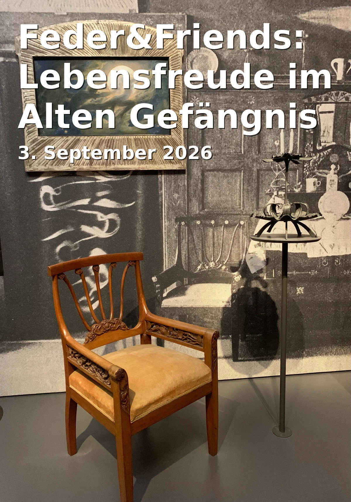 Event: Feder&Friends: Lebensfreude im Alten Gefängnis in Altes Gefängnis Freising, Brennergasse 1, 85354 Freising on 3. September 2026
