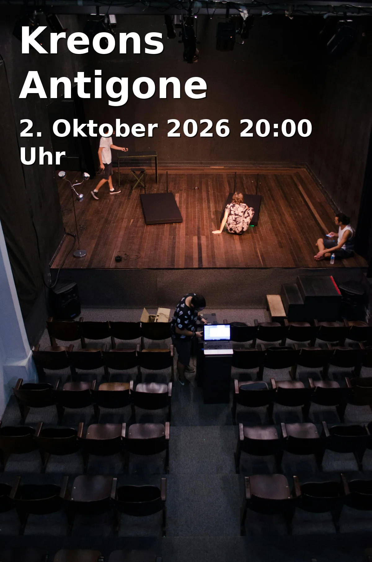 Event: Kreons Antigone in Sensemble-Studiobühne, Bergmühlstraße 34, 86153 Augsburg on 2. Oktober 2026