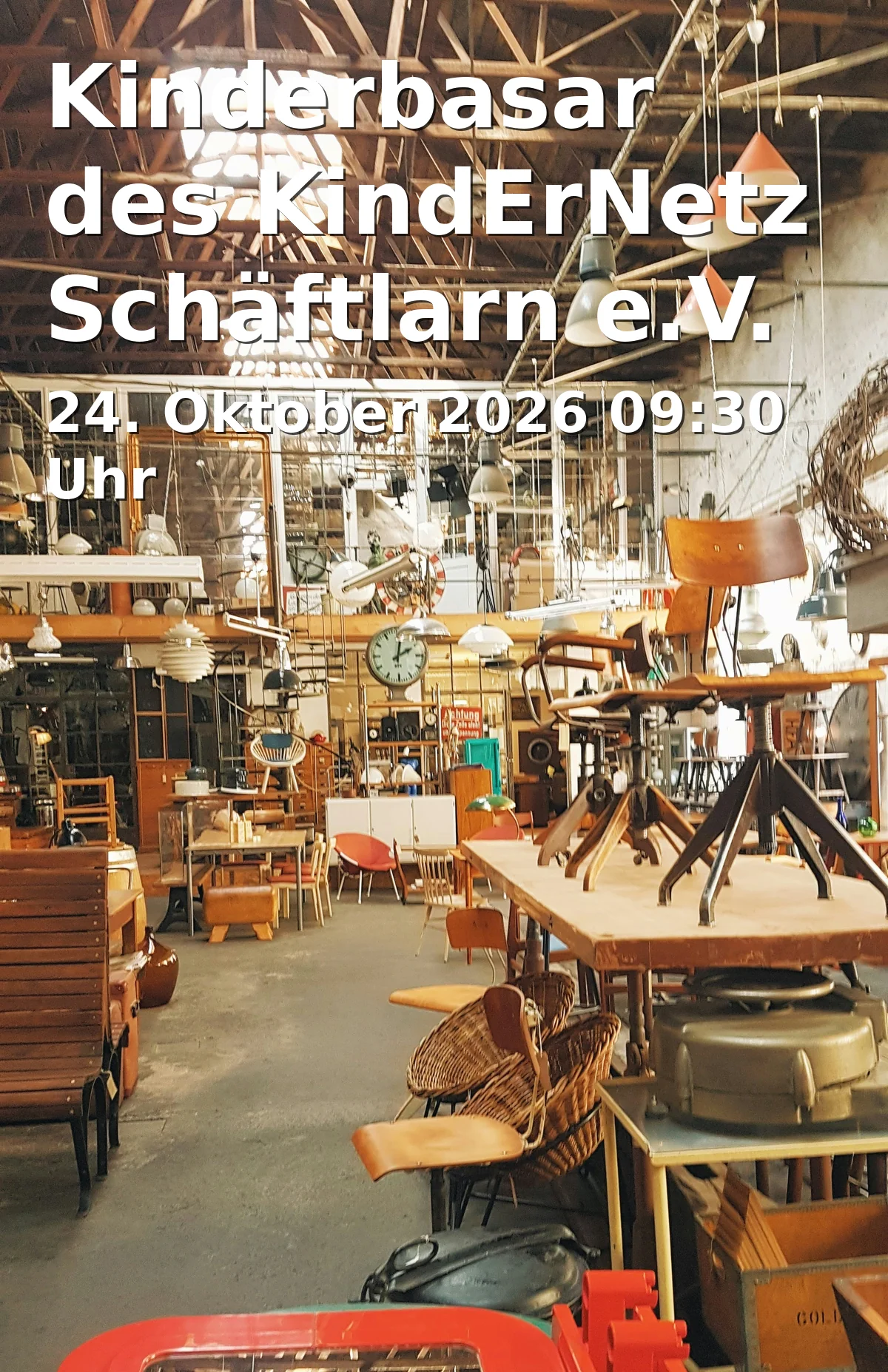 Event: Kinderbasar des KindErNetz Schäftlarn e.V.
