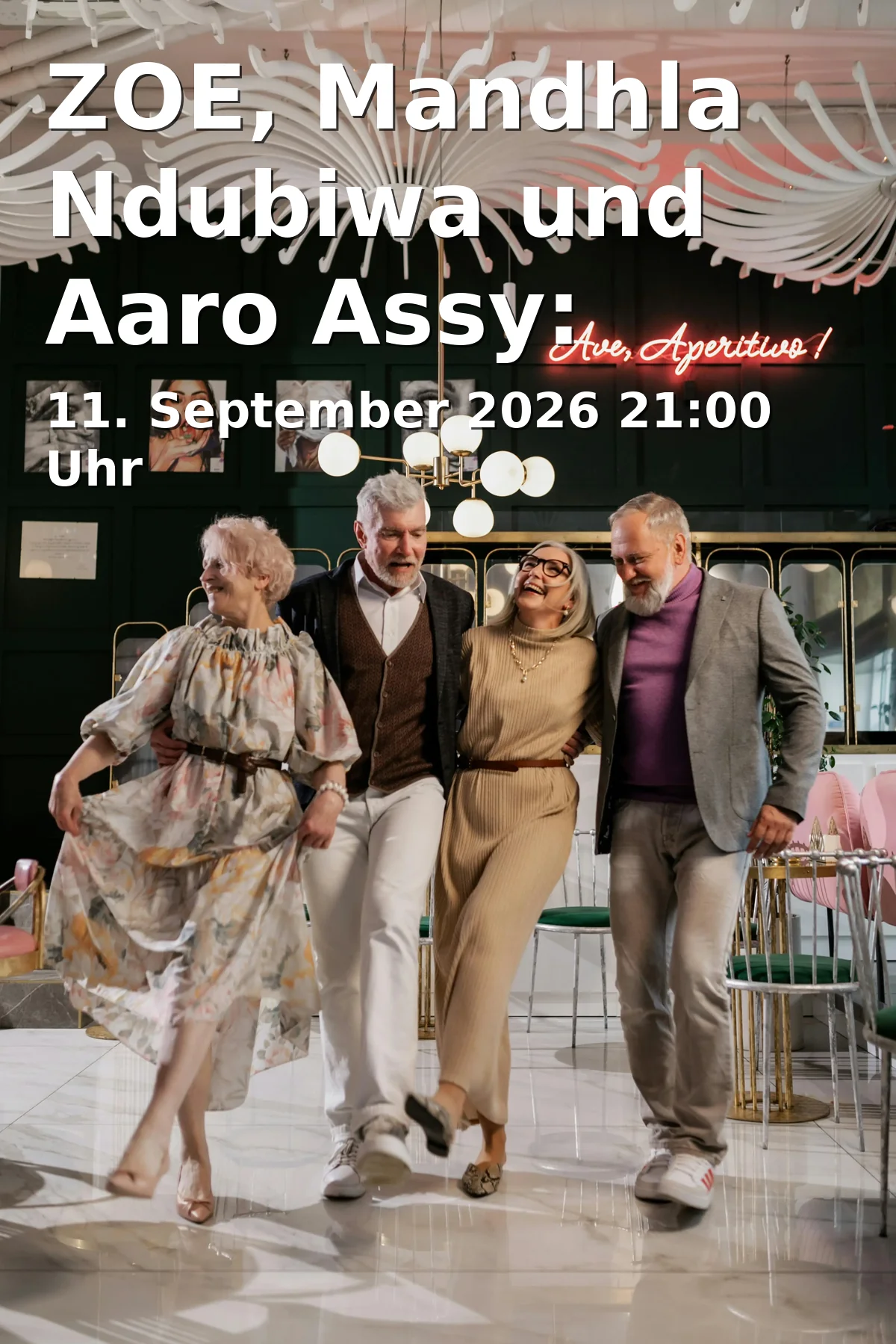 Event: ZOE, Mandhla Ndubiwa und Aaro Assy: Echoes By Haus Mawu