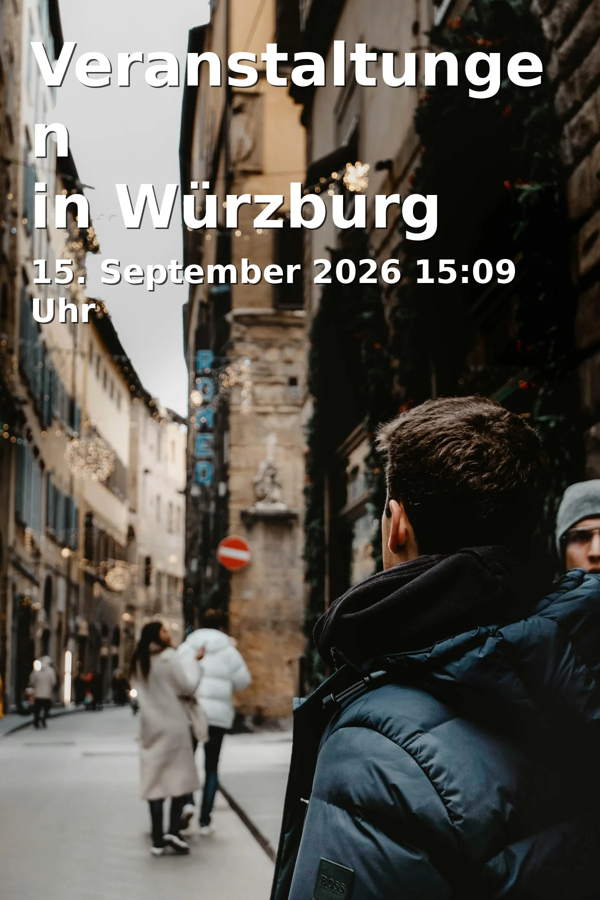 Event: Veranstaltungen in Würzburg in Tourist Information & Ticket Service, Falkenhaus am Markt, Würzburg on 15. September 2026