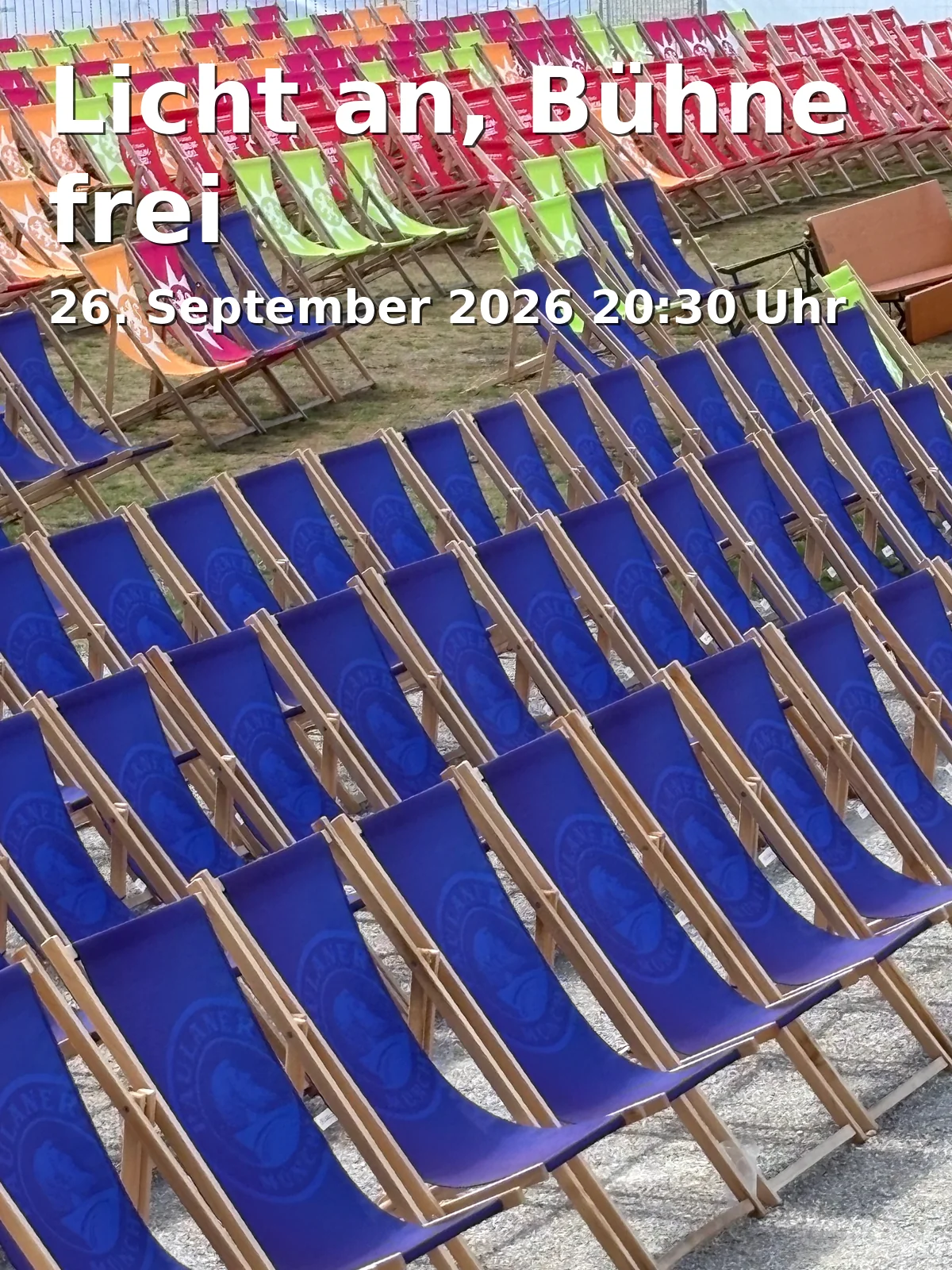 Event: Licht an, Bühne frei in Kaspar-Hauser-Platz 1, 91522 Ansbach on 26. September 2026
