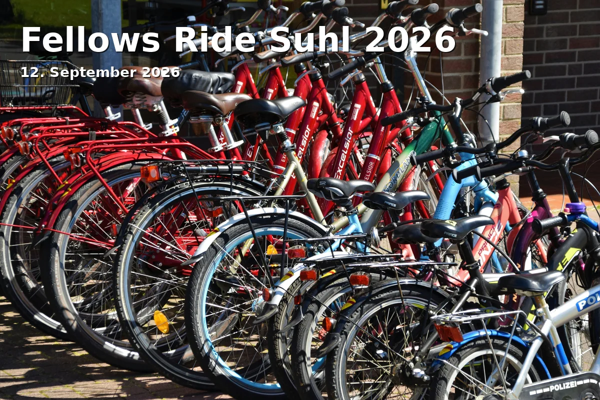 Event: Fellows Ride Suhl 2026 in Platz der Deutschen Einheit, Suhl on 12. September 2026