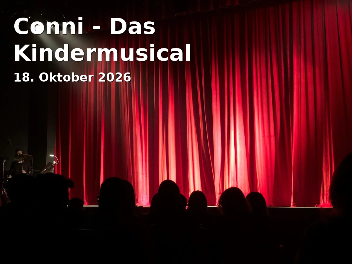 Event: Conni - Das Kindermusical in RuhrCongress Bochum, Stadionring 20, 44791 Bochum on 18. Oktober 2026