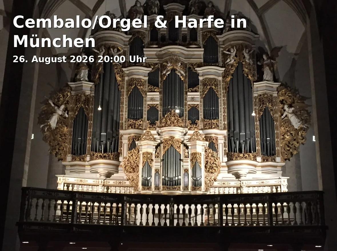 Event: Cembalo/Orgel & Harfe in München