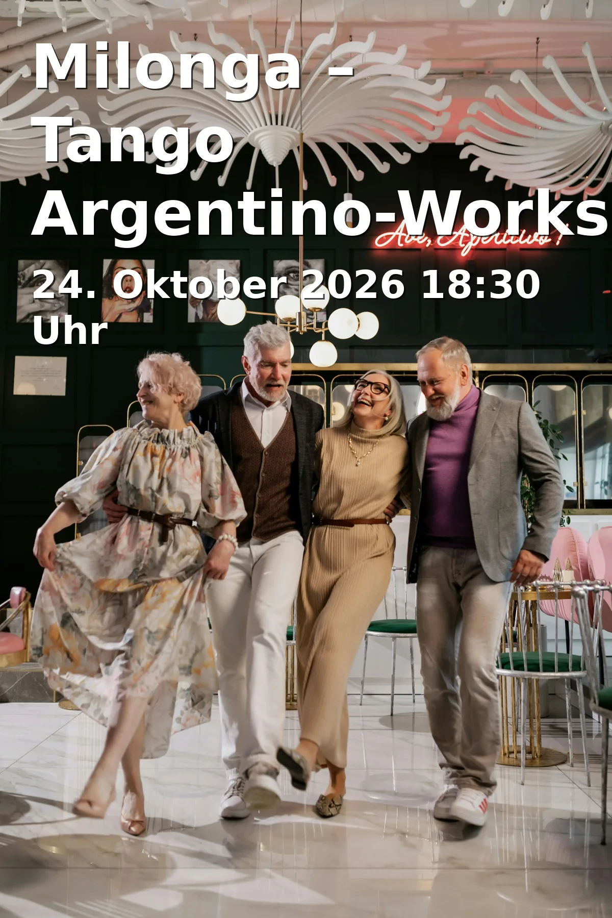 Event: Milonga – Tango Argentino-Workshops und Party in Tanzhaus Bonn, Gerhardstraße 1, 53225 Bonn on 24. Oktober 2026