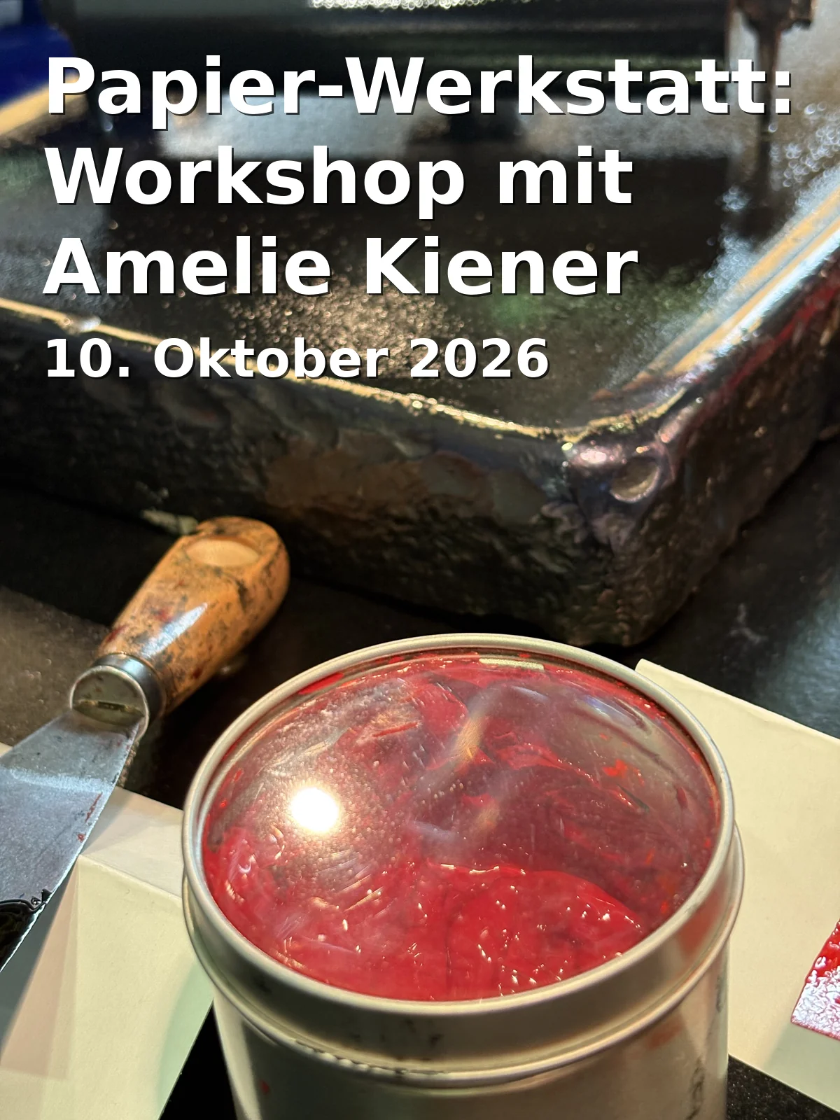Event: Papier-Werkstatt: Workshop mit Amelie Kiener in Galerie im Rathaus Aalen on 10. Oktober 2026