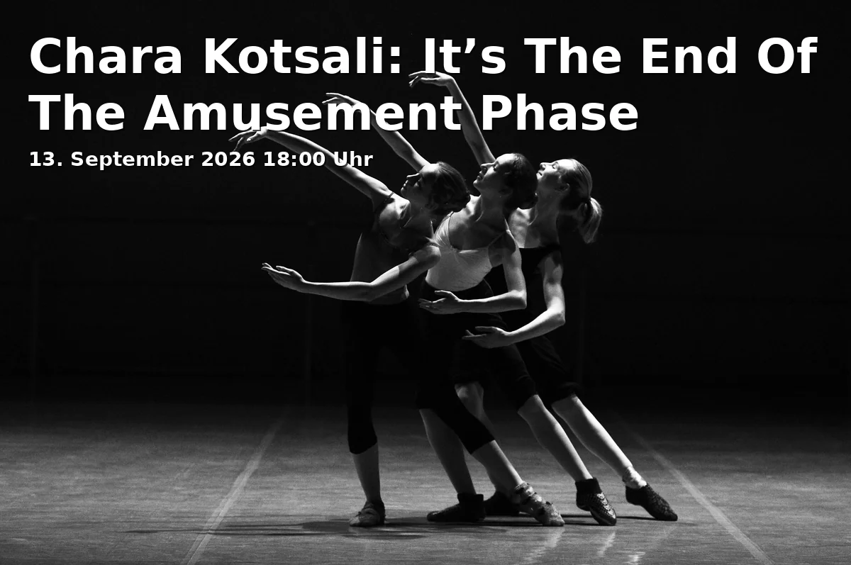 Event: Chara Kotsali: It’s The End Of The Amusement Phase