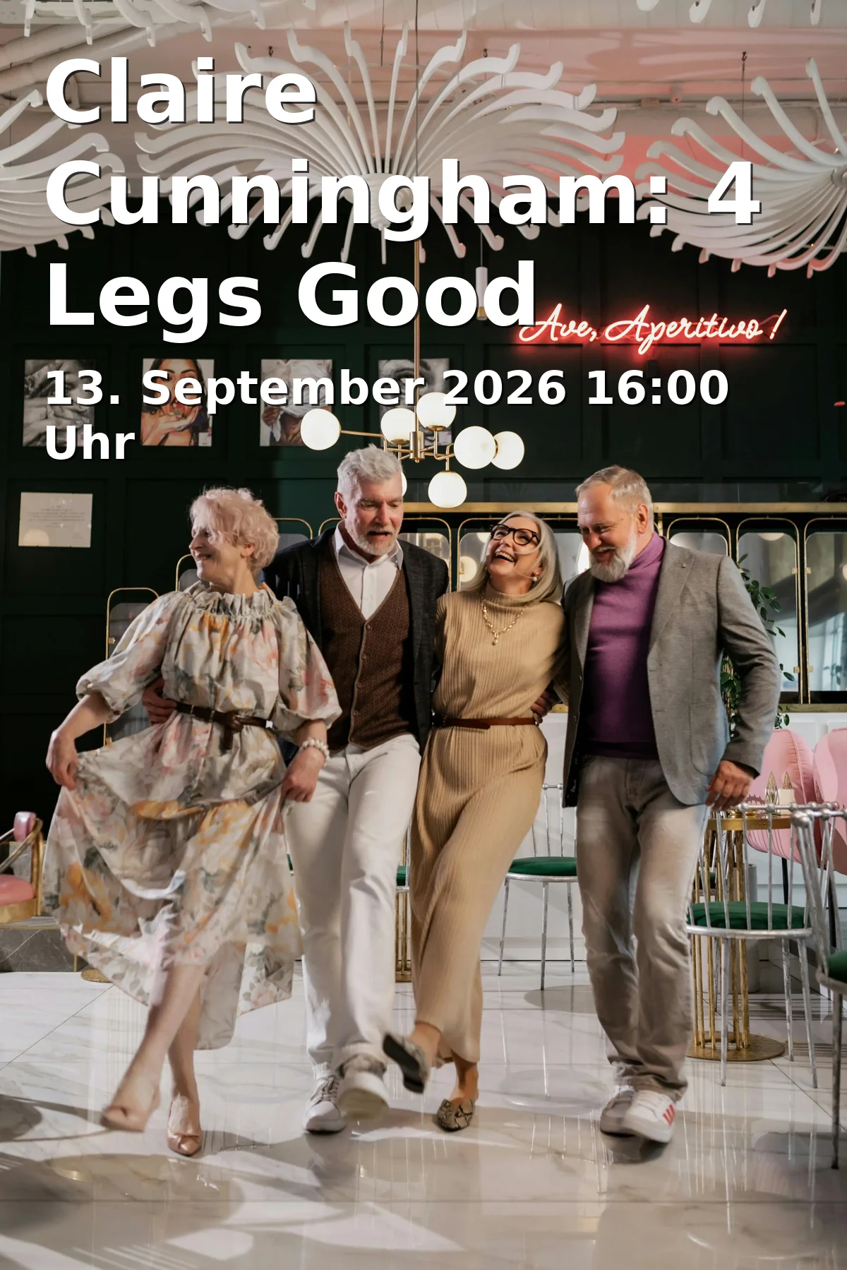 Event: Claire Cunningham: 4 Legs Good Remix