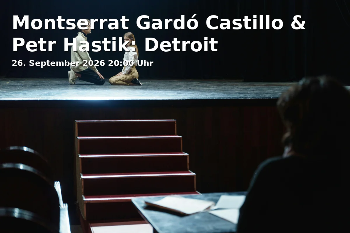 Event: Montserrat Gardó Castillo & Petr Hastik: Detroit