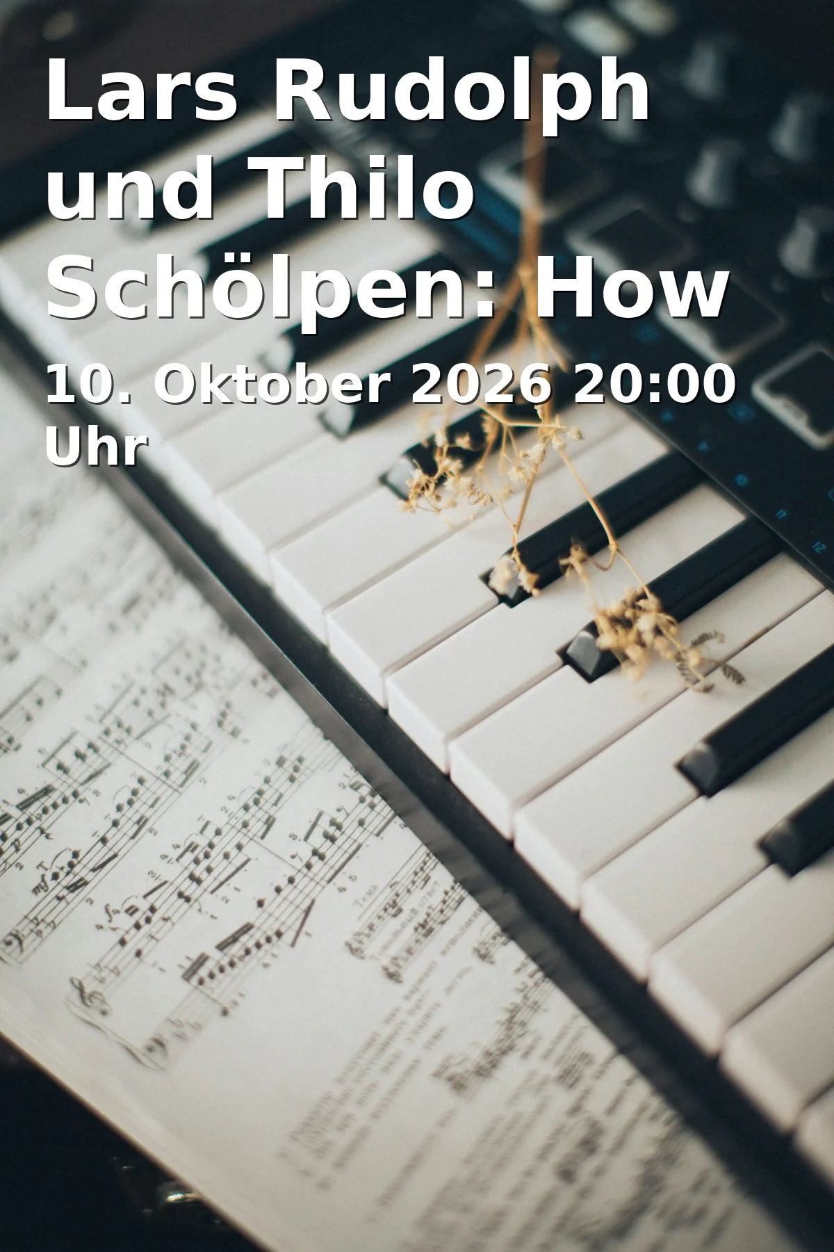 Event: Lars Rudolph und Thilo Schölpen: How to Hypnotize a Snake