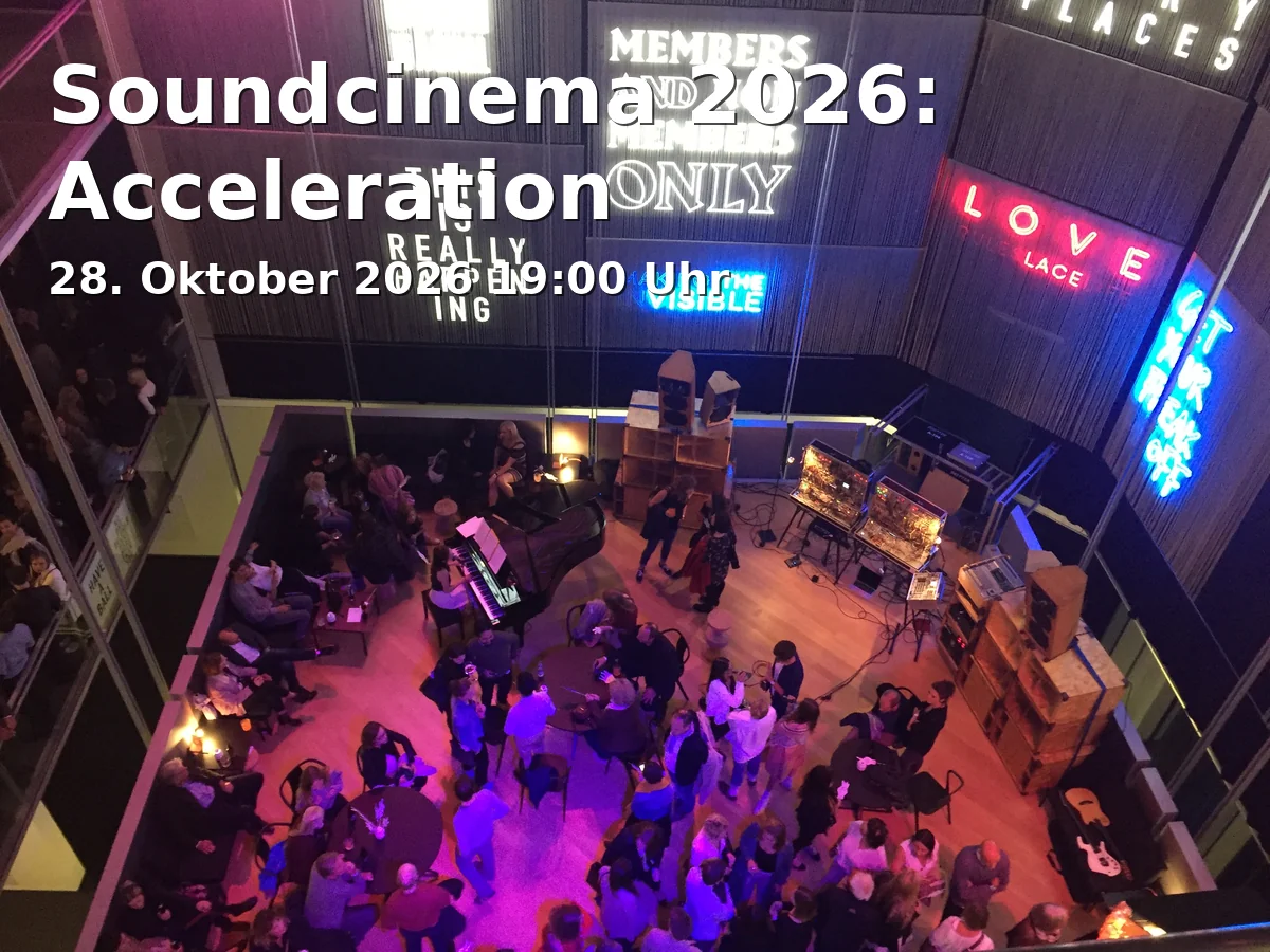 Event: Soundcinema 2026: Acceleration