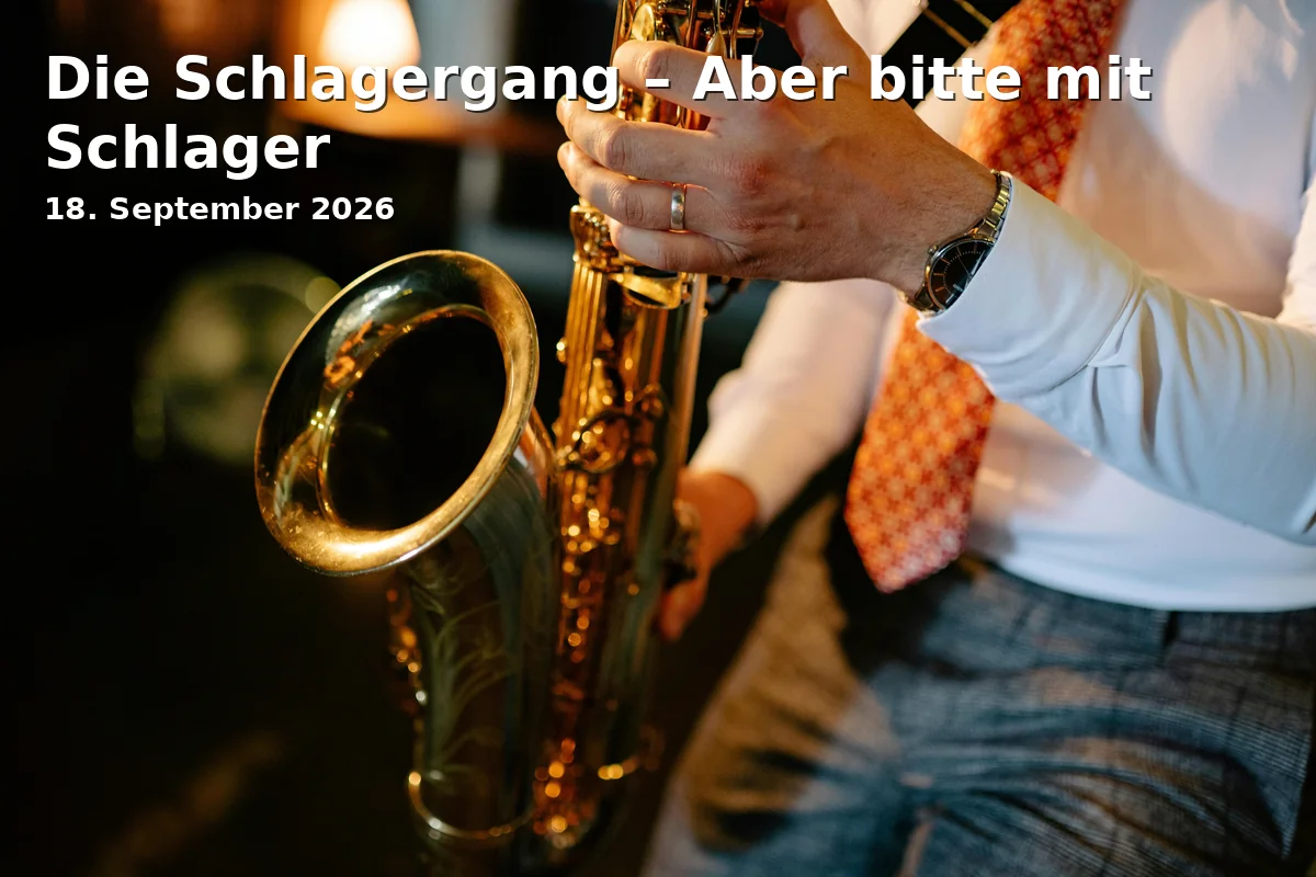 Event: The Schlagergang – But Please with Schlager