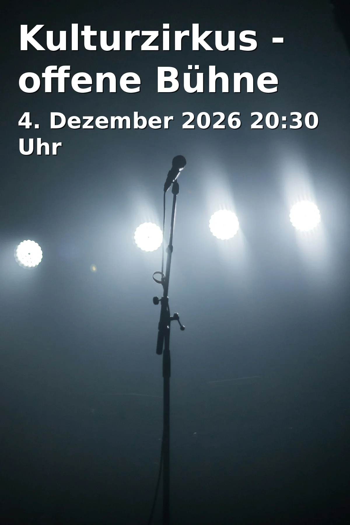 Event: Kulturzirkus - offene Bühne