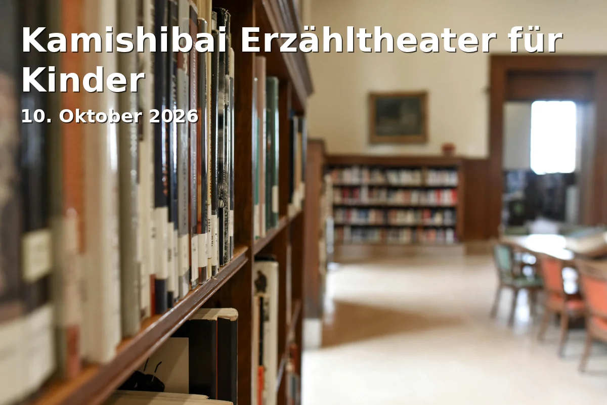 Event: Kamishibai Erzähltheater für Kinder in Bücherei im Herzogskasten, Hallstraße 2, Ingolstadt on 10. Oktober 2026