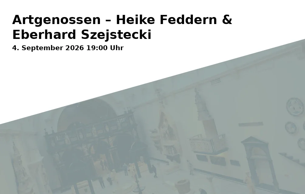 Event: Artgenossen – Heike Feddern & Eberhard Szejstecki in werkstatt, Hagenstraße 34, Gelsenkirchen on 4. September 2026