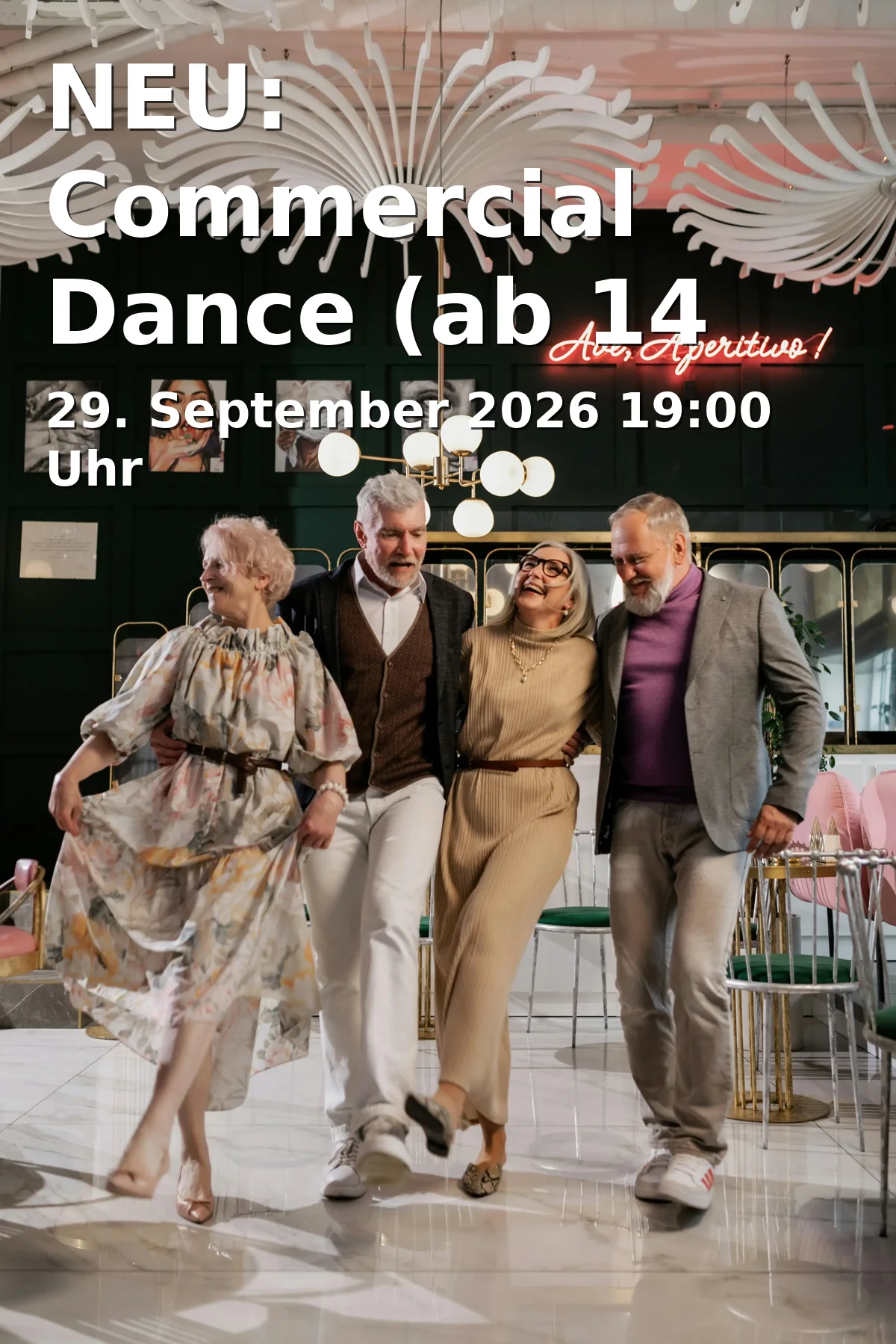 Event: NEU: Commercial Dance (ab 14 Jahre) in 1. TanzSportZentrum Freising, Schulstraße 10, 85356 Freising on 29. September 2026