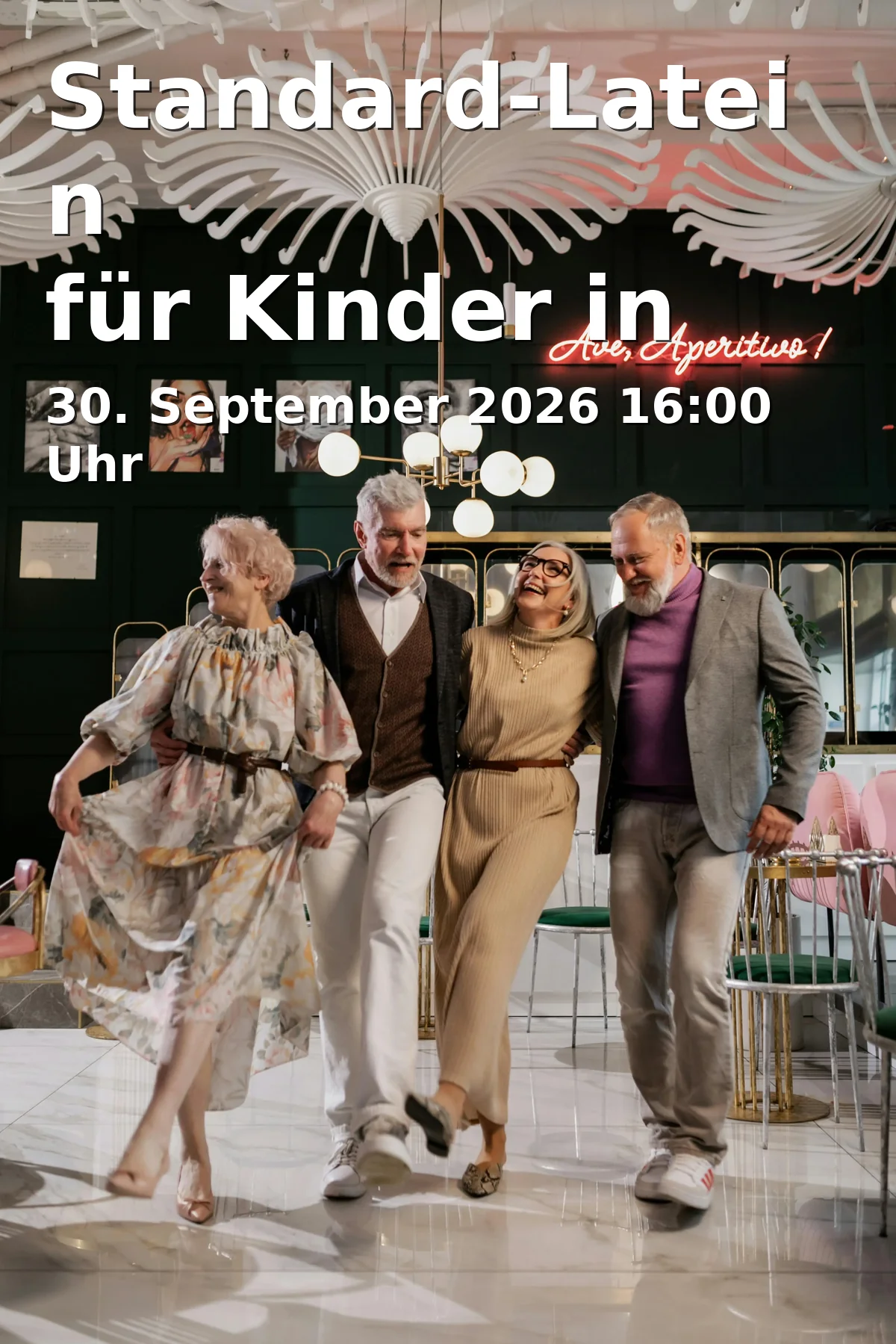 Event: Standard-Latein für Kinder in Freising in 1. TanzSportZentrum Freising, Schulstraße 10, 85356 Freising on 30. September 2026