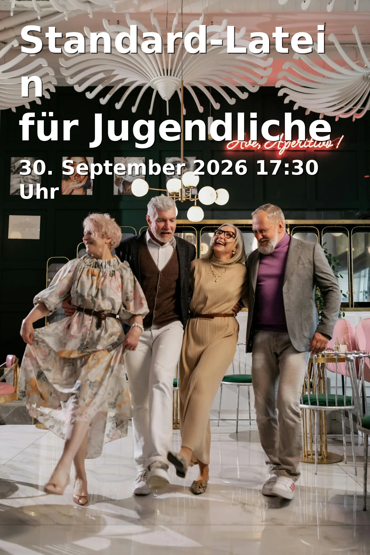 Event: Standard-Latein für Jugendliche (15 bis 18 Jahre) in 1. Tanzsportzentrum Freising, Freising/Attaching on 30. September 2026
