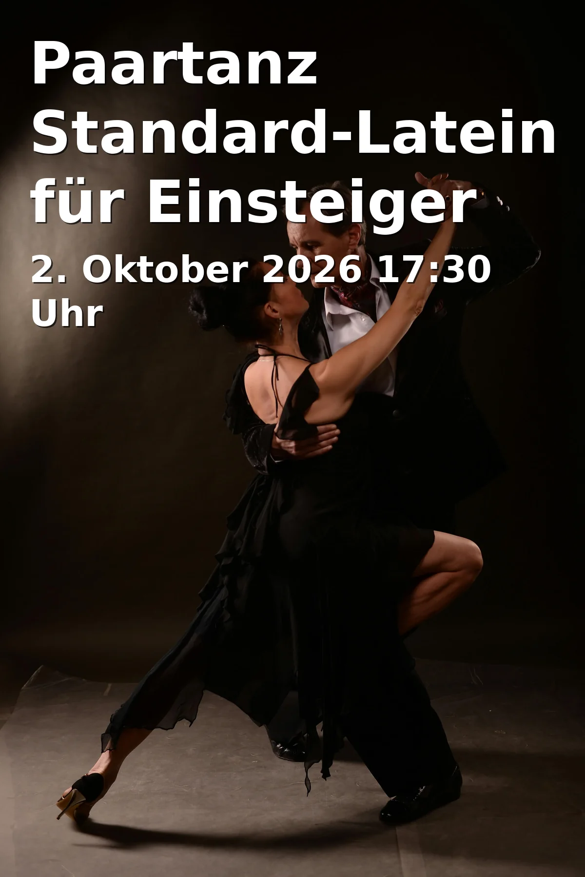 Event: Paartanz Standard-Latein für Einsteiger in 1. TanzSportZentrum Freising e.V., Schulstraße 10, 85356 Freising on 2. Oktober 2026
