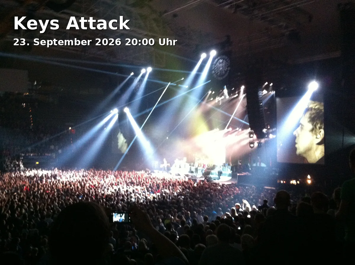 Event: Keys Attack in Steinbruch Duisburg, Lotharstraße 318–320, 47057 Duisburg on 23. September 2026