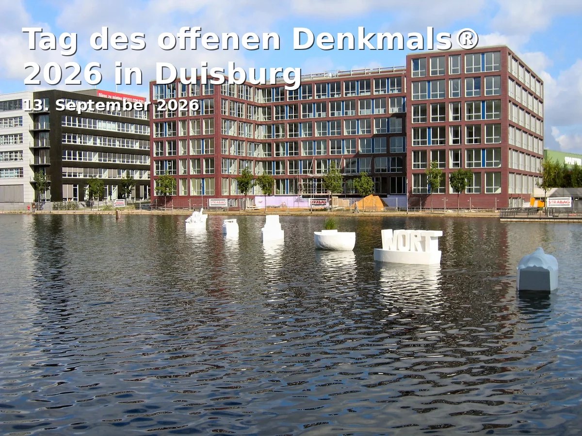 Event: Tag des offenen Denkmals® 2026 in Duisburg