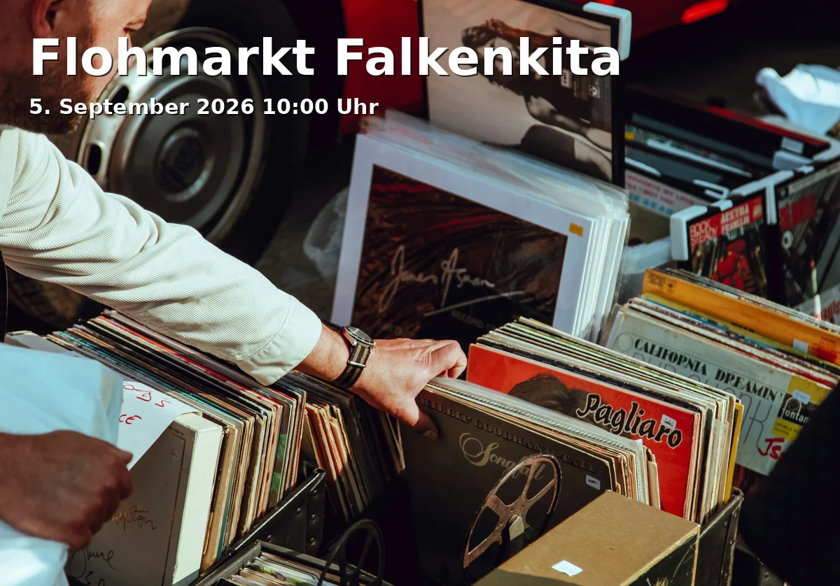 Event: Flohmarkt Falkenkita in Auf dem Parkplatz hinter der Kita, Gustav-Adolf-Straße 17, 33615 Bielefeld on 5. September 2026