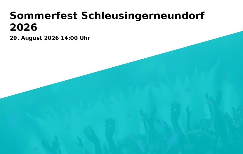 Event: Sommerfest Schleusingerneundorf 2026