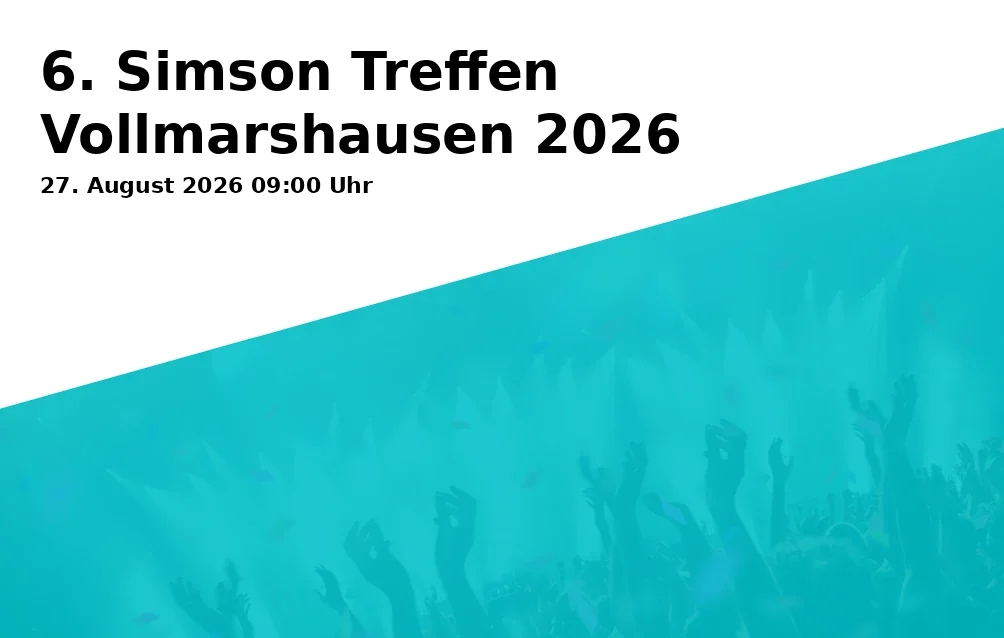 6. Simson Treffen Vollmarshausen 2026