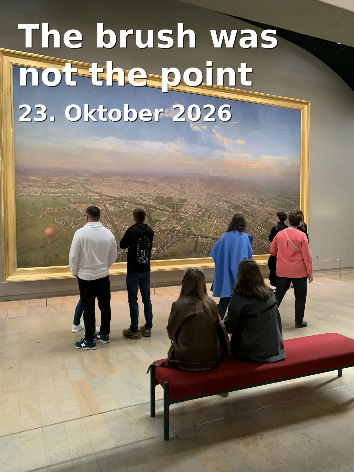 Event: The brush was not the point
